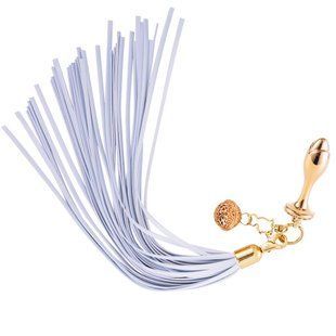 Анальна пробка з хвостом поні LOCKINK Tail Anal Rose SX0870 фото