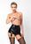 Шортики Noir Handmade F325 Glam suspender wetlook and vinyl shorts - XXL