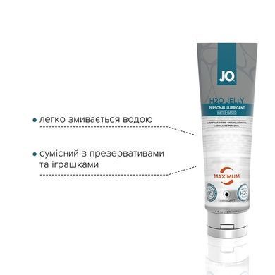 Лубрикант на водной основе JO H2O JELLY MAXIMUM 120 мл SO1454 фото