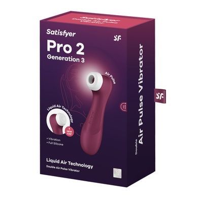 Симулятор Satisfyer Pro 2 Generation 3 with Liquid Air SO7772 фото
