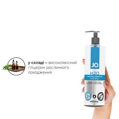 Змазка на водній основі JO H2O ORIGINAL 480 мл SO1692 фото