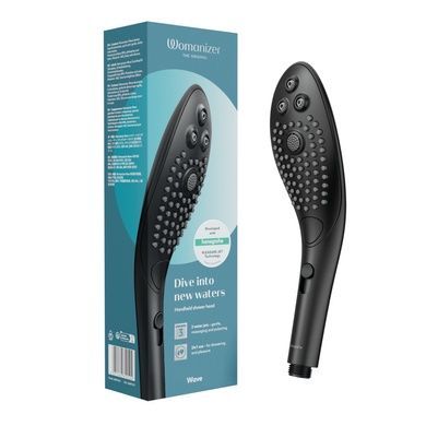 Насадка-стимулятор для душу Womanizer Wave Black SO8763 фото