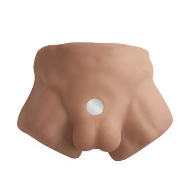 Полуторс с фаллоимитатором SilexD Apollo S Male Torso Caramel SX0813 фото