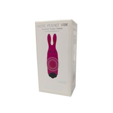 Вибропуля Adrien Lastic Pocket Vibe Rabbit Pink AD33421 фото