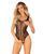 Еротичне боді з доступом Obsessive B335 crotchless teddy S/M/L