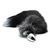 Анальная пробка с хвостом Alive Black And White Fox Tail L SO6323 фото