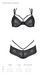 Комплект Passion DROSERA BIKINI black, L/XL, бюстгальтер и трусики-кюлоты