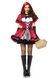 Эротический костюм Красной шапочки Leg Avenue Gothic Red Riding Hood L, платье, накидка