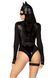 Еротичний костюм кішечки Leg Avenue Fierce Feline XS, боді, пояс з підв&rsquo;язкою, маска кішки