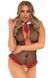 Костюм школьницы Leg Avenue Schoolgirl O/S, боди с галстуком