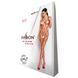 Бодистокинг в очень крупную сетку Passion BS091 red, с доступом One size