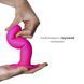 Дилдо с присоской Adrien Lastic Hitsens 4 Pink AD24041 фото 3