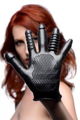 Рукавичка з різними текстурами Master Series Pleasure Poker Textured Glove SX1183 фото