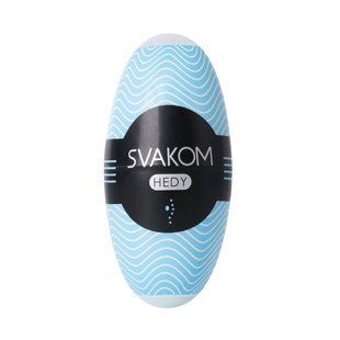 Мастурбатор яйце SVAKOM - HEDY Blue SO3028 фото