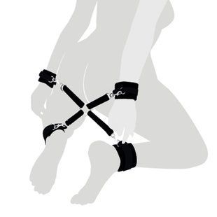 Крестовина из натуральной кожи Art of Sex 4 Way Connector SO7480 фото