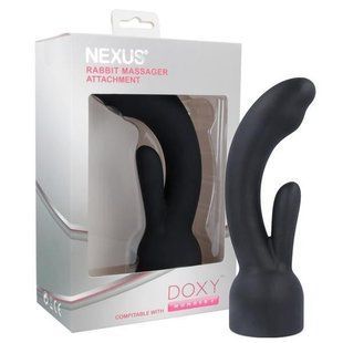 Насадка для вібромасажера Doxy Number 3 Nexus Rabbit Massager SO3070 фото