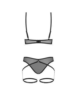 Комплект Obsessive Euridia 2-pcs set XL/2XL, Черный