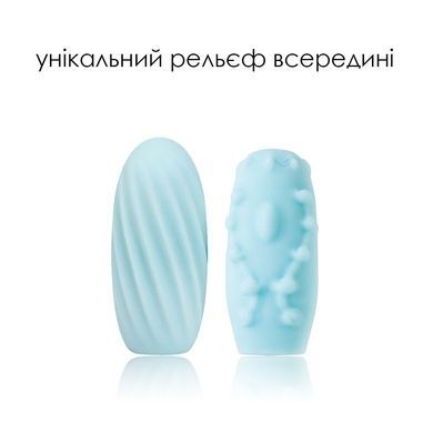 Мастурбатор яйце SVAKOM - HEDY Blue SO3028 фото