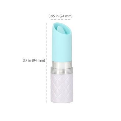 Вібратор Pillow Talk Lusty Luxurious Flickering Massager Teal SO7752 фото