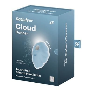 Вакуумный стимулятор Satisfyer Cloud Dancer Blue SO8974 фото