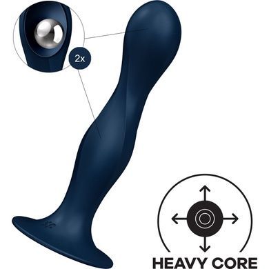 Дилдо Satisfyer Double Ball-R Dark Blue SO8773 фото