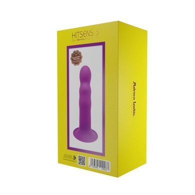 Дилдо з присоскою Adrien Lastic Hitsens 3 Purple AD24023 фото