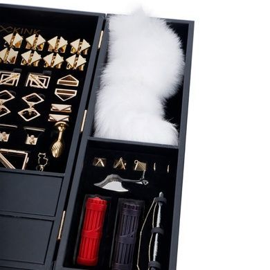 БДСМ-набір LOCKINK BDSM Play Kit Crocodile Leather SX0819 фото