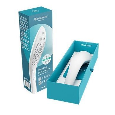 Насадка-стимулятор для душу Womanizer Wave White SO8764 фото
