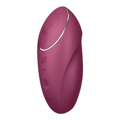 Вібростимулятор пульсатор Satisfyer Tap & Climax 1 Red SX0566 фото