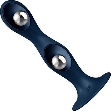 Дилдо Satisfyer Double Ball-R Dark Blue SO8773 фото