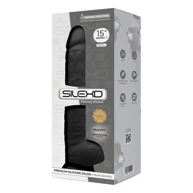 Фаллоимитатор SilexD Kingston Black диаметр 7 см SO6030 фото