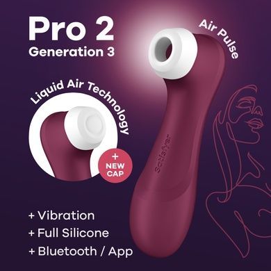 Симулятор Satisfyer Pro 2 Generation 3 with Liquid Air SO7774 фото