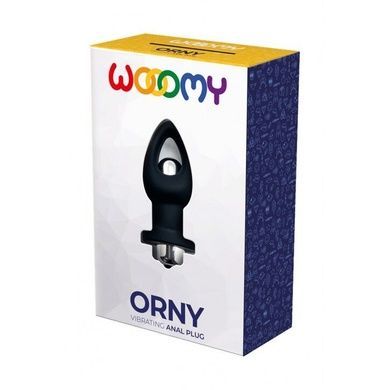 Анальна пробка Wooomy Orny зі знімною віброкулею SO7430 фото