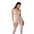 Ажурний бодістокінг з імітацією панчіх Passion BS074 white One size