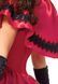 Эротический костюм Красной шапочки Leg Avenue Gothic Red Riding Hood XL, платье, накидка