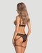 Комплект Obsessive Euridia 2-pcs set XL/2XL, Черный
