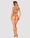 Комплект белья с помпонами Obsessive Bobble Girl, красный