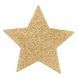 Пэстис - стикини Bijoux Indiscrets - Flash Star Gold, наклейки на соски