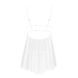 Пеньюар і трусики Obsessive Heavenlly babydoll & thong XL/2XL білий