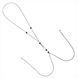 Украшение для сосков Art of Sex - Nipple Clamps Arrow, цвет черный