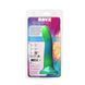 Фалоімітатор що світиться в темряві ADDICTION Rave 8 Dildo Blue Green SO6849 фото 9