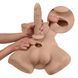 Торс с фаллоимитатором SilexD Apollo L Male Torso Caramel SX0814 фото 4