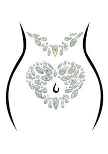 Стразы-украшения для тела Leg Avenue Novalie body jewels sticker, наклейки