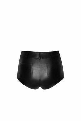 Шортики Noir Handmade F318 Wild crocodile printed wetlook shorts - XXL