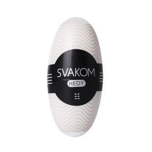 Мастурбатор яйце SVAKOM - HEDY White SO3029 фото