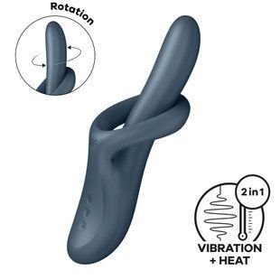 Вібратор Satisfyer Heat Flex 4 Grey SX2170 фото