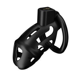 Клітка для пеніса LOCKINK SEVANDA Plastic Penis Black SX0872 фото