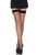Чулки-сетка Leg Avenue Fishnet Thigh Highs Black, мелкая сетка, one size