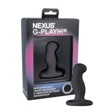 Вибромассажер простаты Nexus G-Play Plus M Black GPM001 фото