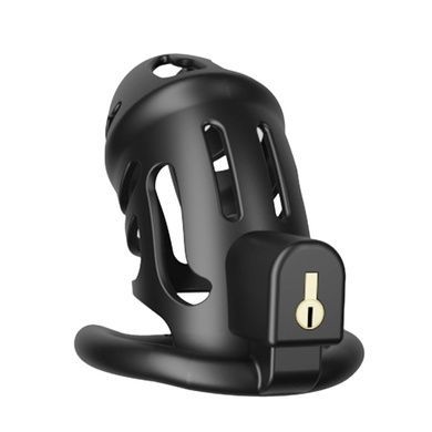 Клітка для пеніса LOCKINK SEVANDA Plastic Penis Black SX0872 фото
